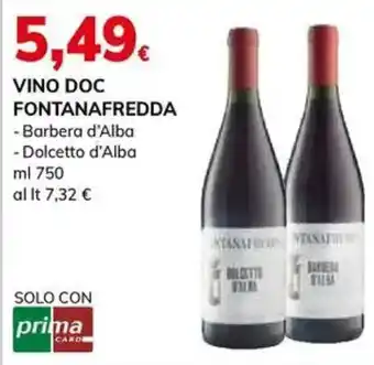 Basko Vino doc FONTANAFREDDA offerta