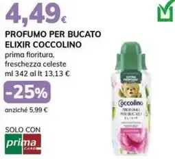 Basko Profumo per bucato ELIXIR COCCOLINO offerta