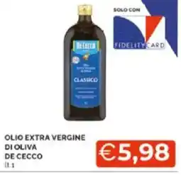 Mercatò Olio extra vergine di oliva de cecco offerta