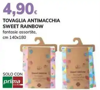 Basko Tovaglia antimacchia SWEET RAINBOW offerta