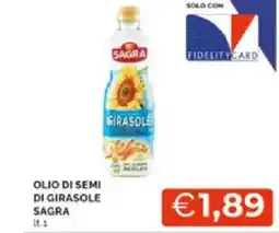 Mercatò Olio di semi di girasole sagra offerta