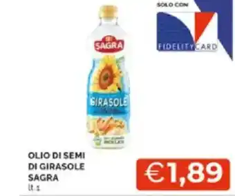 Mercatò Olio di semi di girasole sagra offerta