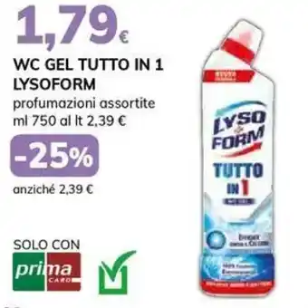 Basko Wc gel TUTTO IN 1 offerta