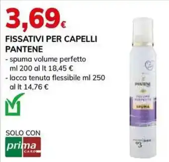 Basko Fissativi per capelli PANTENE offerta