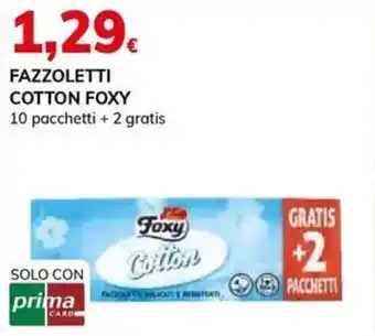 Basko Fazzoletti cotton FOXY offerta