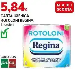 Basko Carta igienica rotoloni REGINA offerta