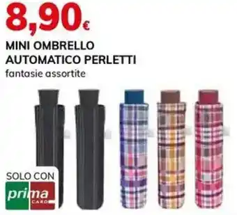 Basko Mini ombrello automatico perletti offerta