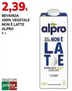 Basko Bevanda 100% vegetale non è latte ALPRO offerta