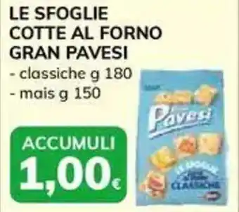 Basko Le sfoglie cotte al forno GRAN PAVESI offerta