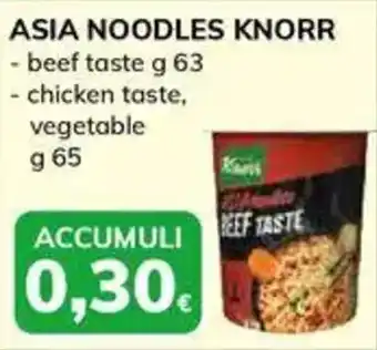 Basko Asia noodles KNORR offerta