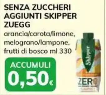 Basko Senza zuccheri aggiunti skipper ZUEGG offerta