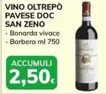 Basko Vino oltrepò pavese doc SAN ZENO offerta