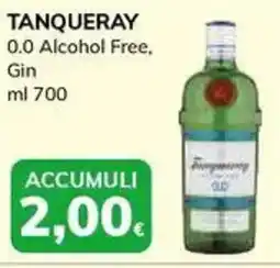 Basko TANQUERAY 0.0 Alcohol Free, Gin offerta