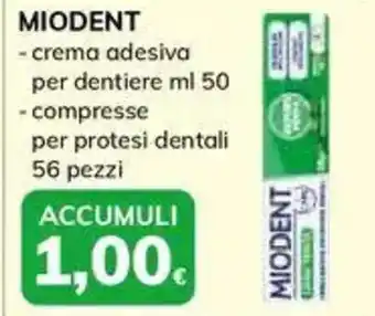 Basko MIODENT - crema adesiva- -compresse offerta