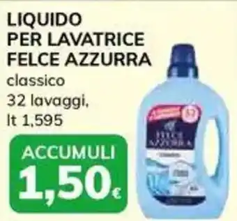 Basko Liquido per lavatrice FELCE AZZURRA offerta