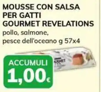 Basko Mousse con salsa per gatti GOURMET REVELATIONS offerta