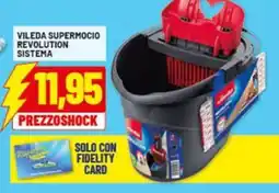 Risparmio Casa VILEDA Supermocio revolution sistema offerta