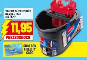 Risparmio Casa VILEDA Supermocio revolution sistema offerta