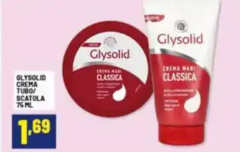 Risparmio Casa GLYSOLID Crema tubo/ scatola offerta