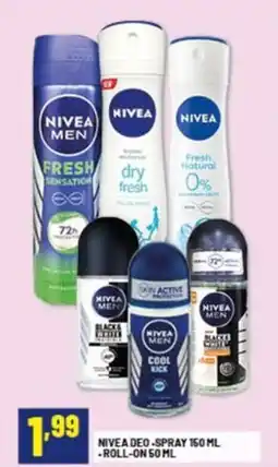 Risparmio Casa NIVEA Deo-spray -roll-on offerta