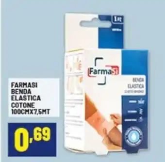 Risparmio Casa FARMASI Benda elastica cotone 100cmx7,5mt offerta