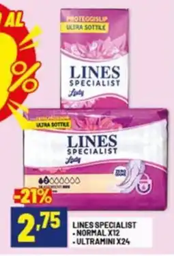 Risparmio Casa LINES SPECIALIST -normal x12 offerta