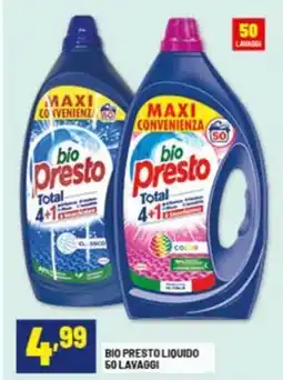 Risparmio Casa BIO PRESTO liquido offerta