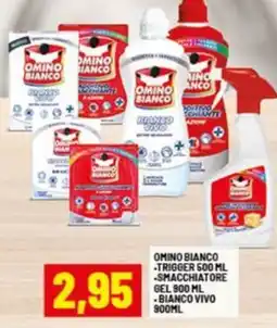 Risparmio Casa OMINO BIANCO-trigger 500 ml -smacchiatore gel -bianco vivo offerta