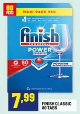 Risparmio Casa Finish classic 80 tabs offerta