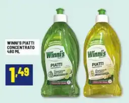 Risparmio Casa WINNI'S Piatti concentrato offerta