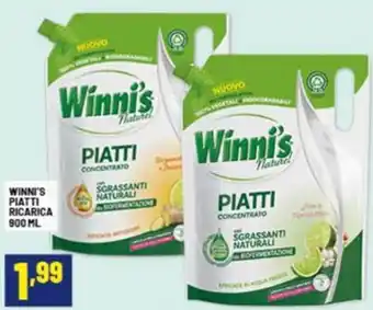 Risparmio Casa WINNI'S piatti ricarica offerta