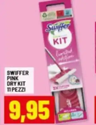 Risparmio Casa Swiffer pink dry kit offerta