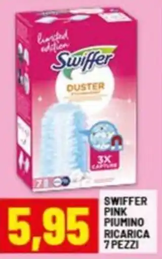 Risparmio Casa Swiffer pink piumino ricarica 7pezzi offerta