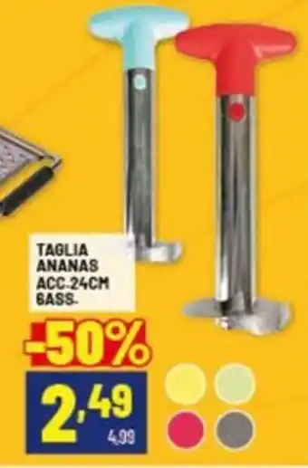 Risparmio Casa Taglia ananas acc.24cm bass offerta