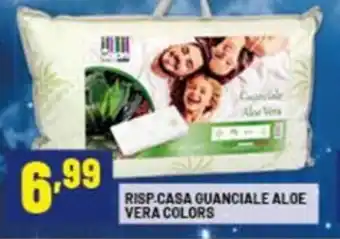 Risparmio Casa Risp.casa guanciale aloe vera colors offerta