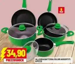 Risparmio Casa Allegra batteria colori assortiti offerta