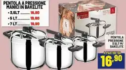 Risparmio Casa Pentola pressione 3.5lt m/ bakelite offerta