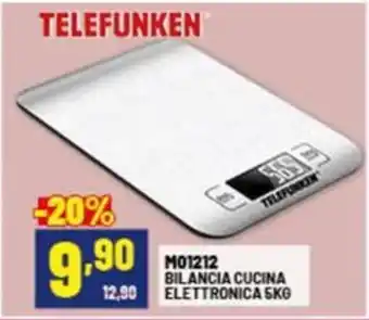 Risparmio Casa M01212 bilancia cucina 12,90 elettronica 5kg offerta