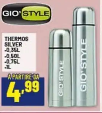 Risparmio Casa Thermos silver GIO STYLE offerta