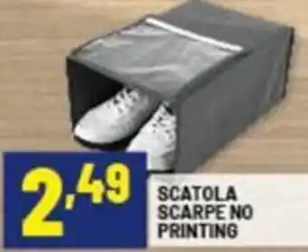 Risparmio Casa Scatola scarpe no printing offerta