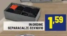 Risparmio Casa In ordine separacalze 32x16x10 offerta