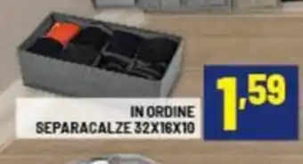 Risparmio Casa In ordine separacalze 32x16x10 offerta