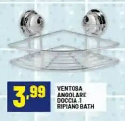 Risparmio Casa Ventosa angolare doccia-1 ripiano bath offerta