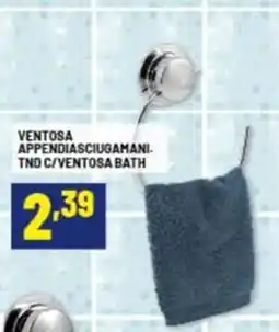 Risparmio Casa Ventosa appendiasciugamani tnd c/ventosa bath offerta