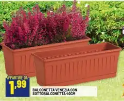 Risparmio Casa Balconetta venezia con sottobalconetta 40cm offerta