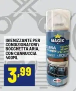 Risparmio Casa Igienizzante per condizionatori bocchetta aria, con cannuccia offerta