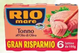 Mercatò Tonno all'olio di oliva rio mare offerta