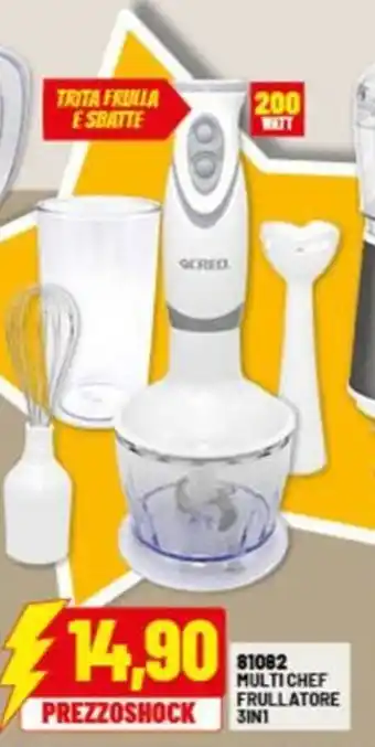 Risparmio Casa Multi chef frullatore 3 in 1 offerta