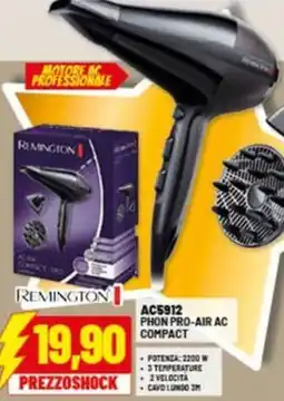 Risparmio Casa REMINGTON Phon pro-air ac compact offerta