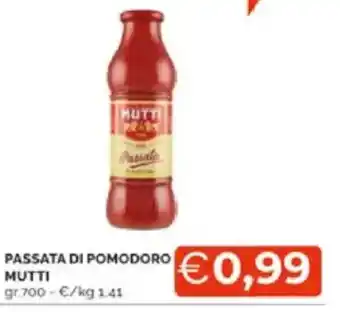 Mercatò Passata di pomodoro mutti offerta